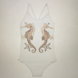 Versace girls bathing suit